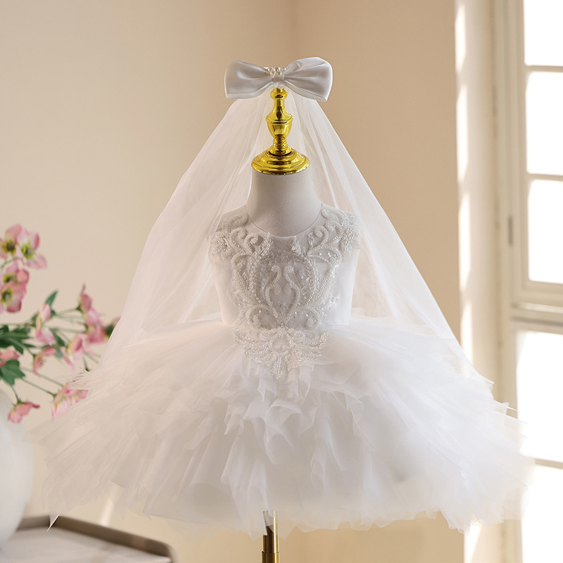 Beyaz Bebek Kız 1. Doğum Günü  - Summer Clothing Baby Girl incelemesi ve fiyatı